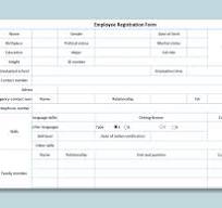 Employee Register